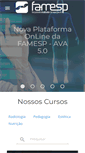 Mobile Screenshot of famesp.edu.br