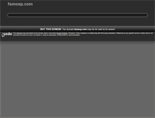 Tablet Screenshot of famesp.com