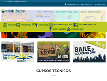 Tablet Screenshot of famesp.com.br
